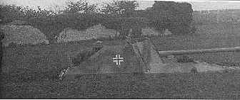 Dug in 21st Panzer vehicle